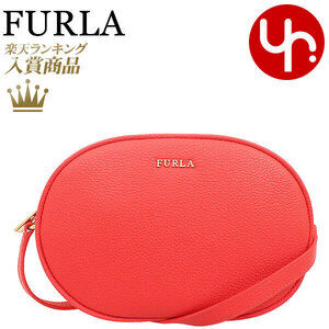 FURLA Cara Leather Crossbody Shoulder Bag Aragosta